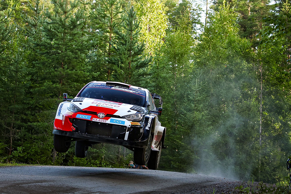 Элфин Эванс и Скотт Мартин, Toyota GR Yaris Rally1, ралли Финляндия 2023/Фото: Toyota Gazoo Racing WRT
