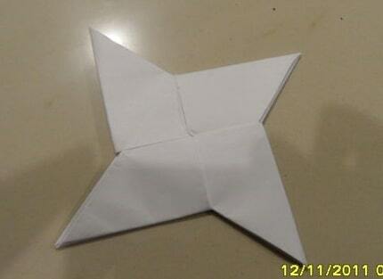 Как сделать сюрикен из бумаги | Оригами