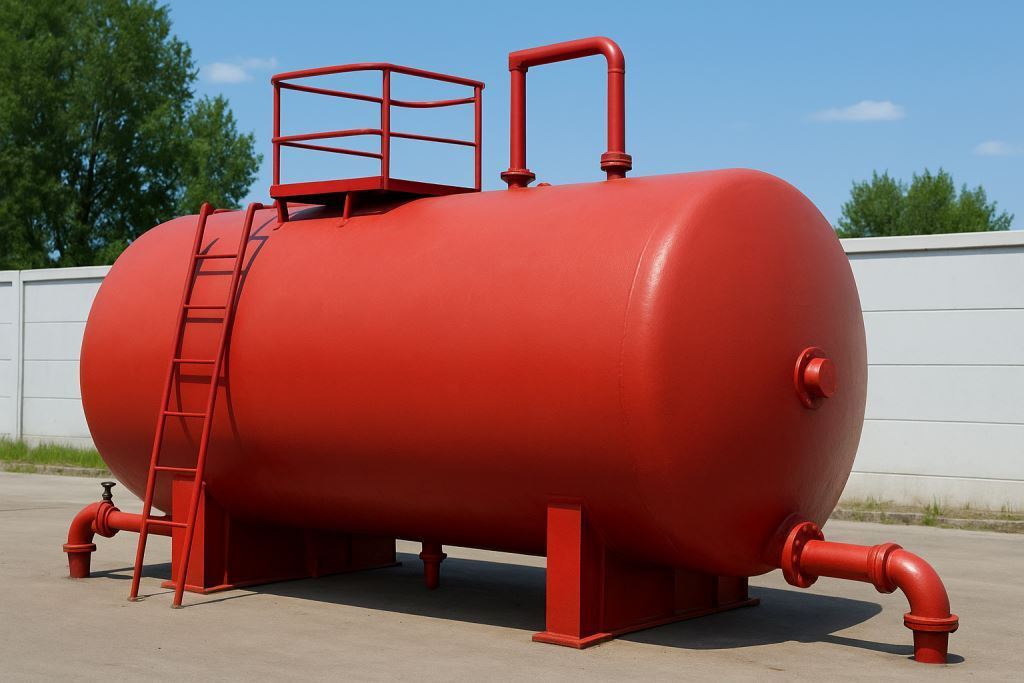 Пожарный резервуар