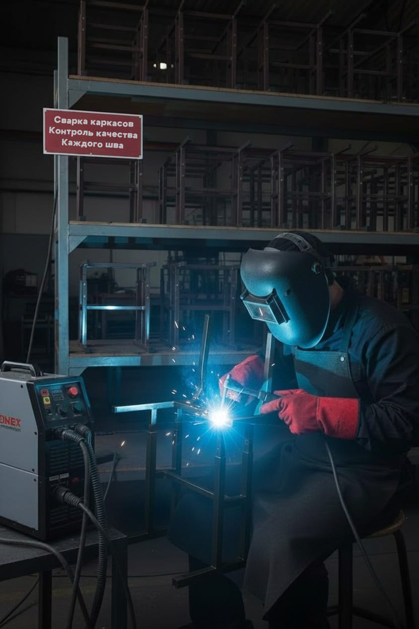 Сварка металлических каркасов