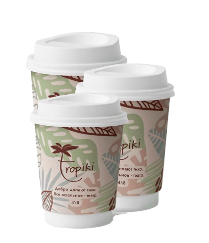 Двухслойные бумажные стаканы CUP-TRADE