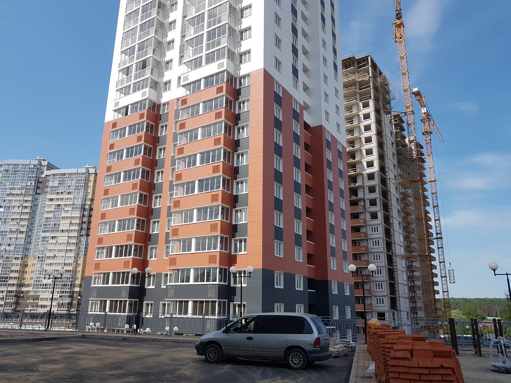 ЖК «Одинбург» 2я очередь, г. Одинцово, Июнь - Декабрь 2020 г. — фото 2