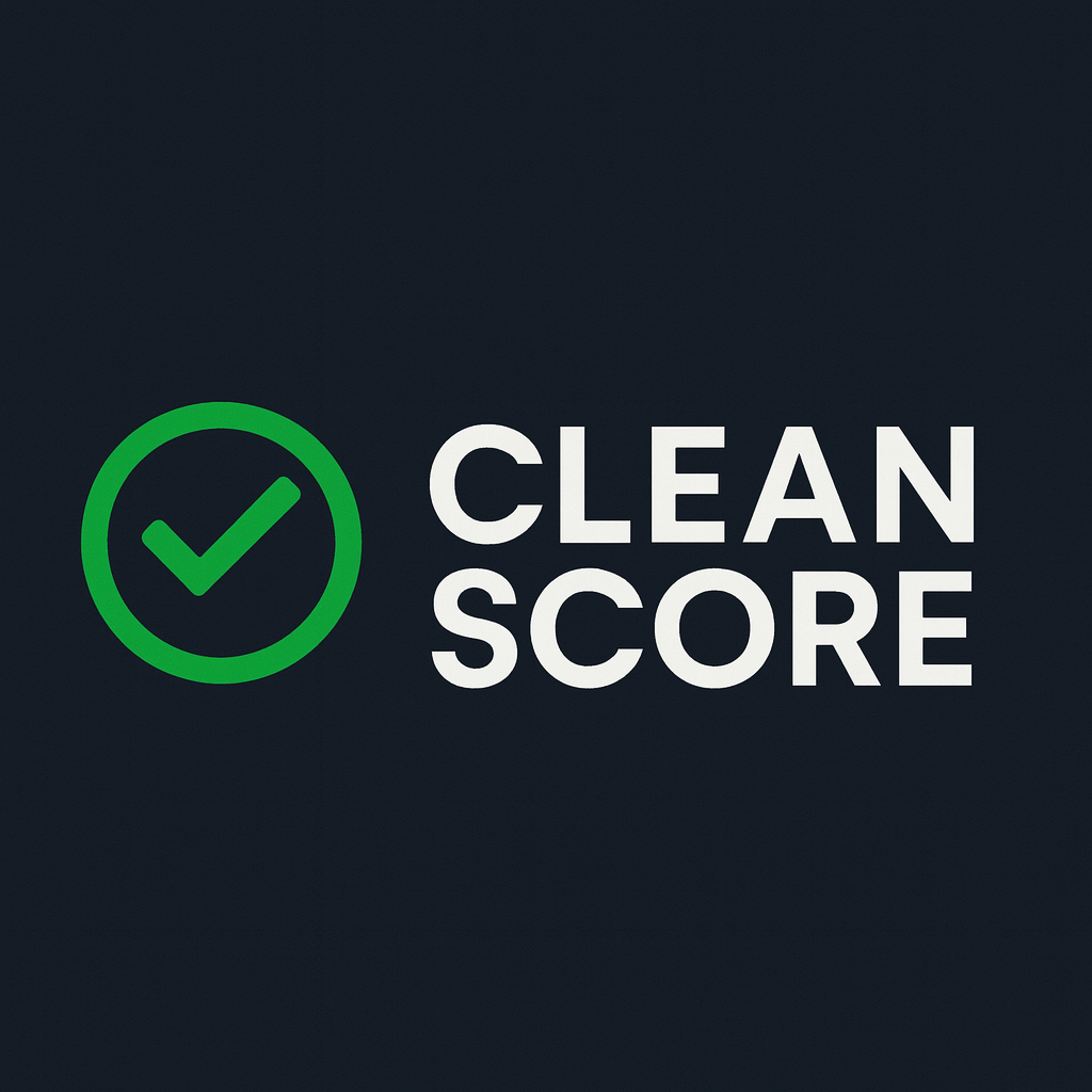 логотип компании clean score рейтинг клининговых компаний