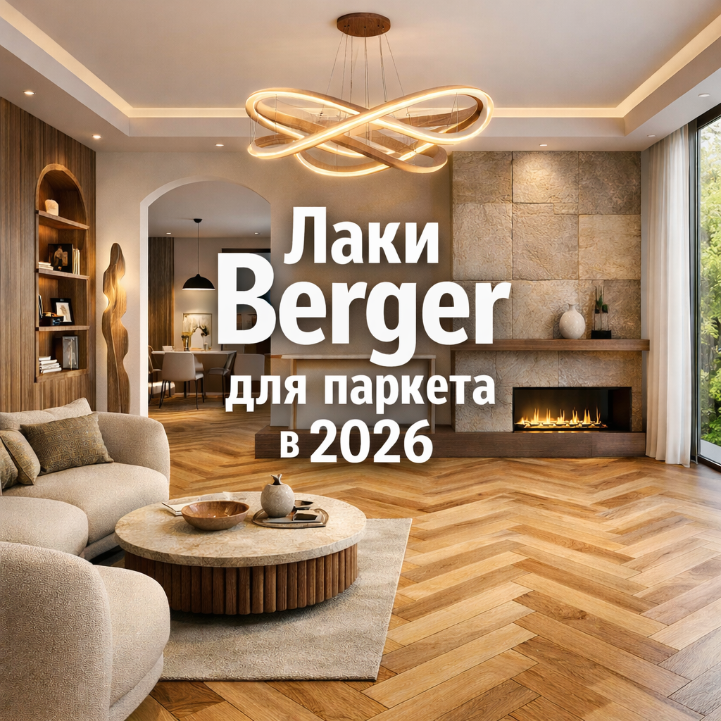 Профессиональные лаки Berger для паркета и инженерной доски, подбор под нагрузку в Санкт-Петербурге и ЛО, доставка по России — Parket Brothers