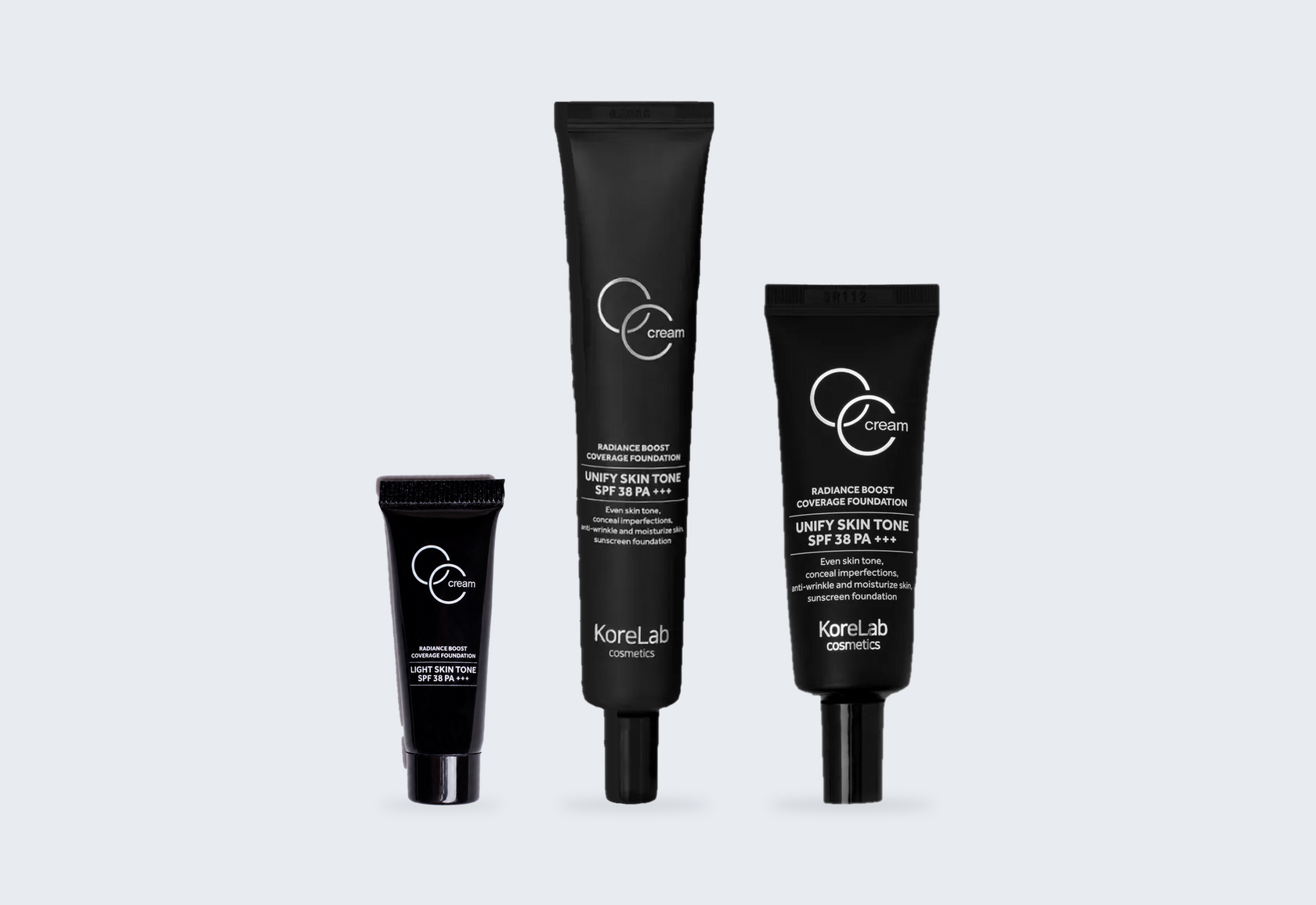 CC Cream KoreLab — объёмы 5, 20 и 40 мл