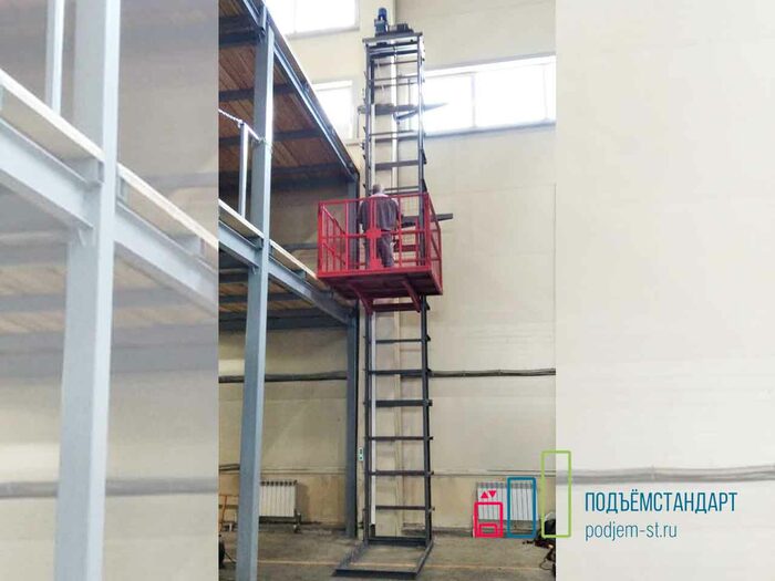 Галерея мачтовых подъёмников