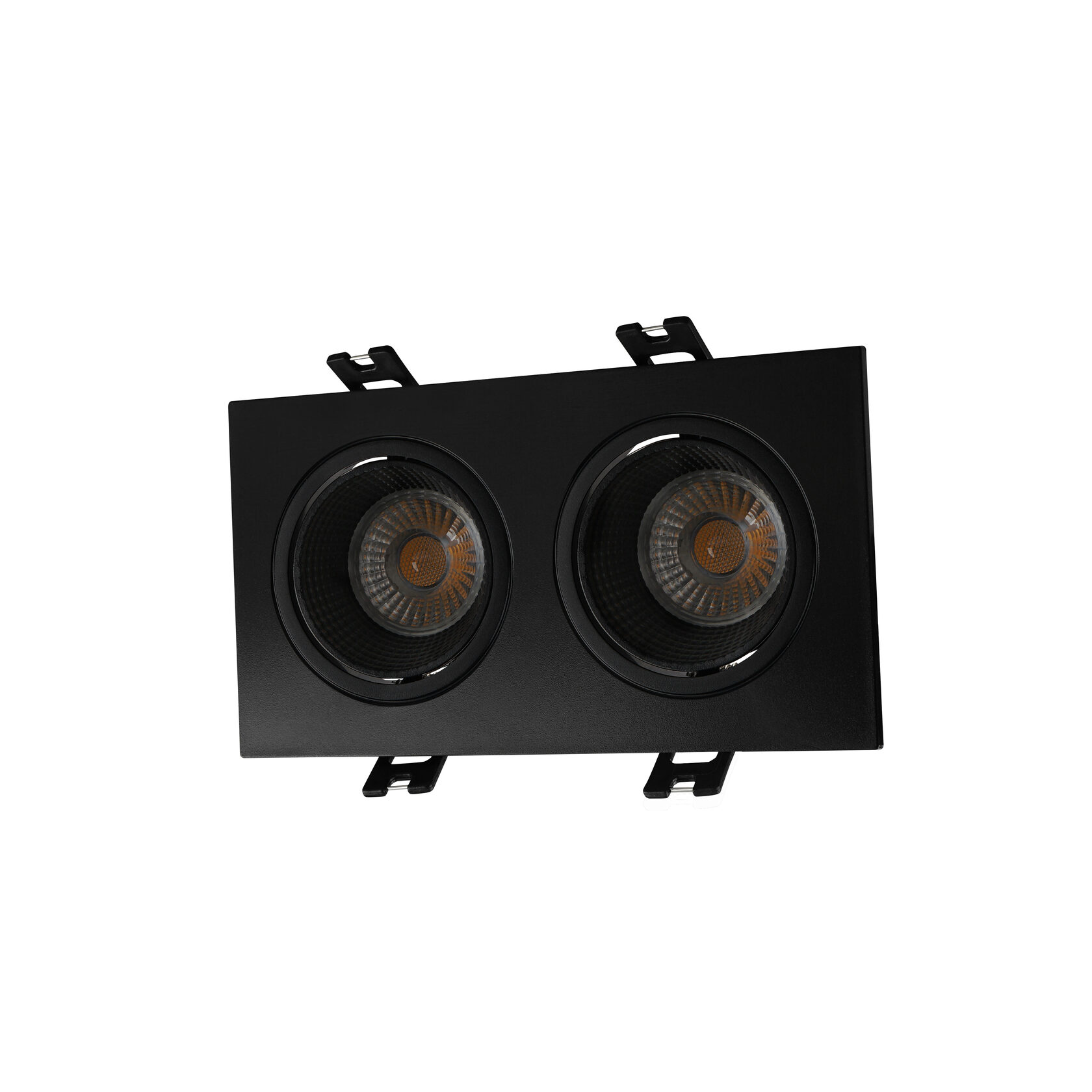Встраиваемый светильник GU5.3 LED черный/черный пластик Denkirs DK3072-BK DK3072-BK