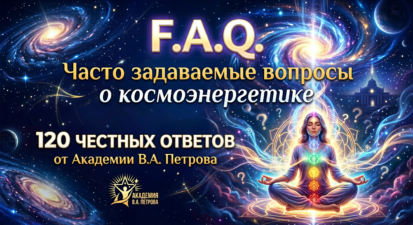 120 честных ответов БЕЗ ВОДЫ на все вопросы о космоэнергетике — FAQ от Академии В.А. Петрова