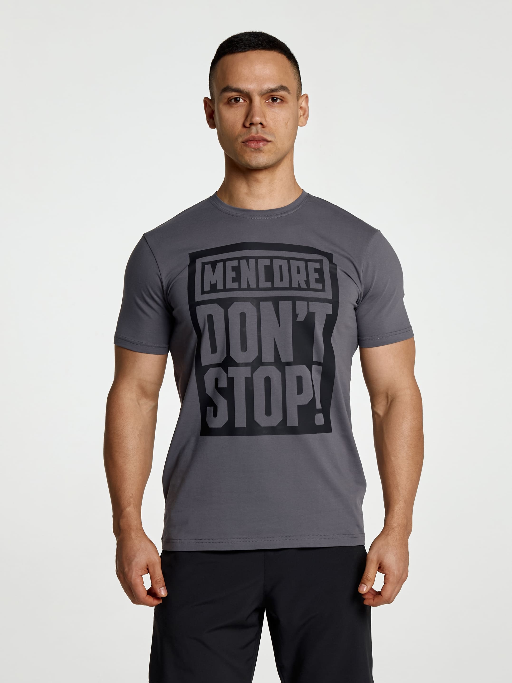 спортивная футболка с принтом MENCORE