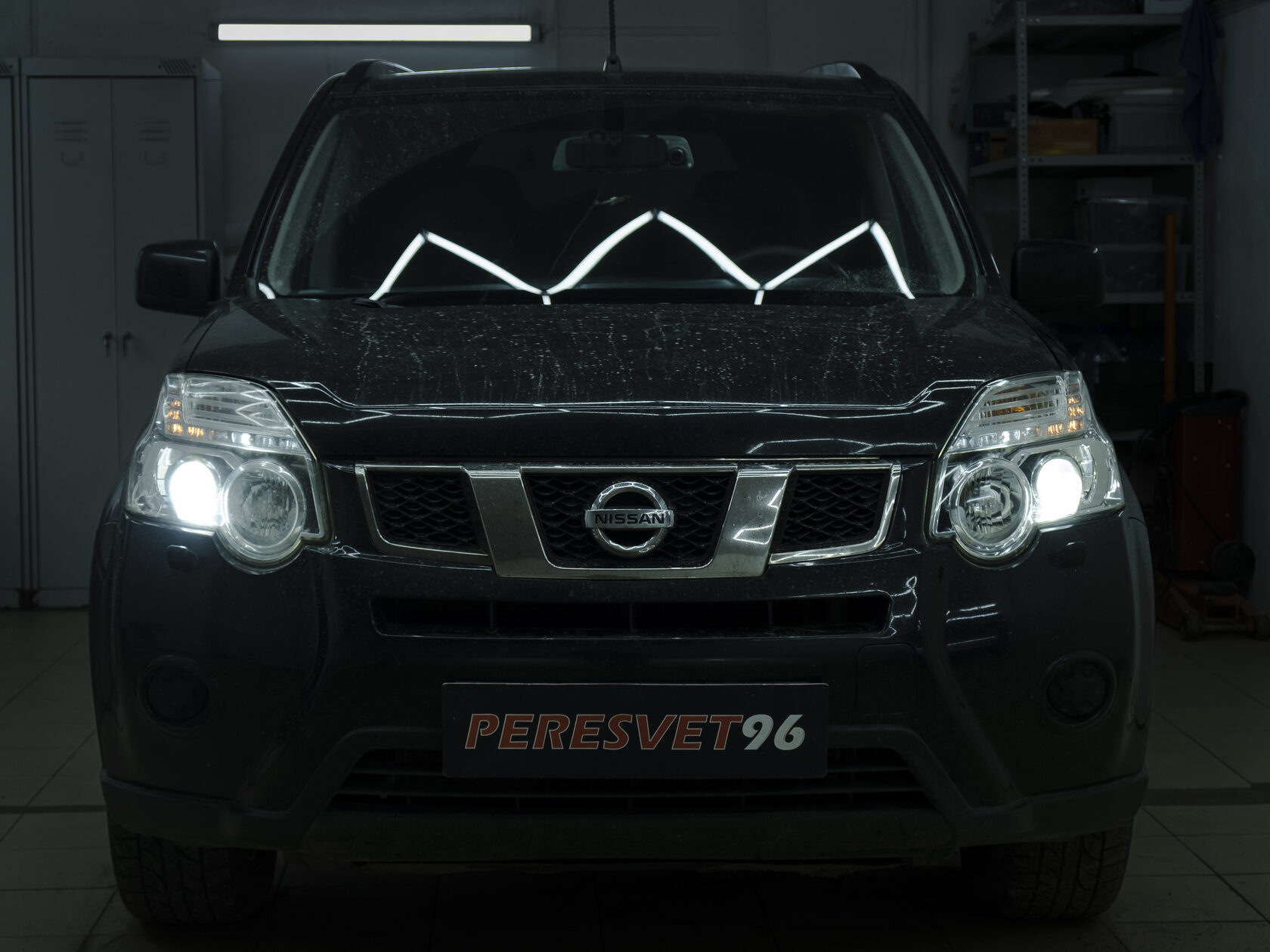Nissan X-Trail — ремонт фары