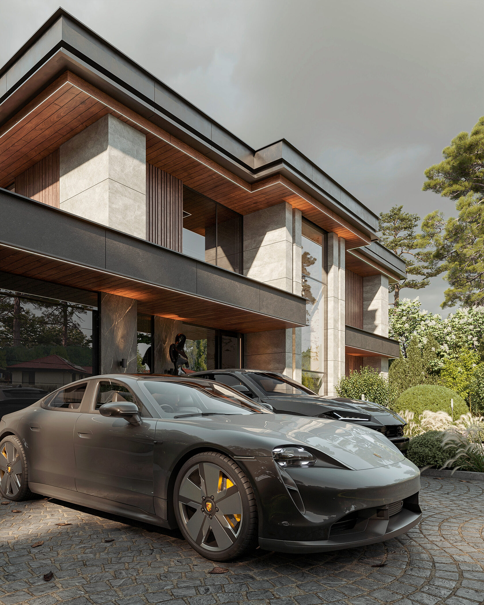 VILLA SERENITY — материалы проекта