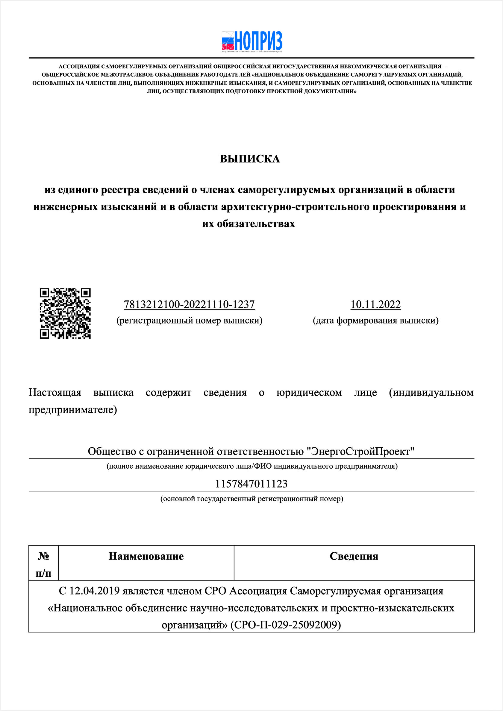 О компании | ЭнергоСтройПроект