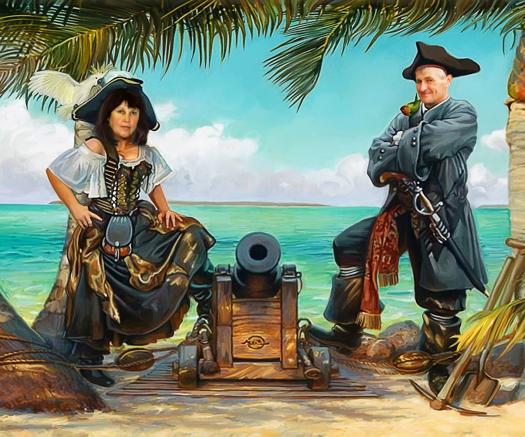 Картины don Maitz пираты