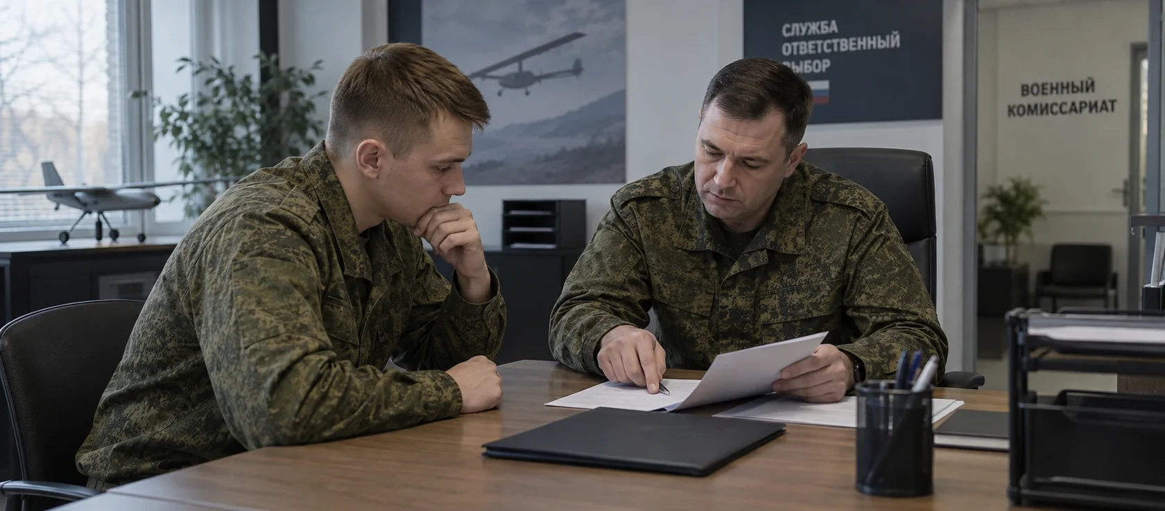 Консультация по условиям окончания годичного контракта в беспилотном направлении