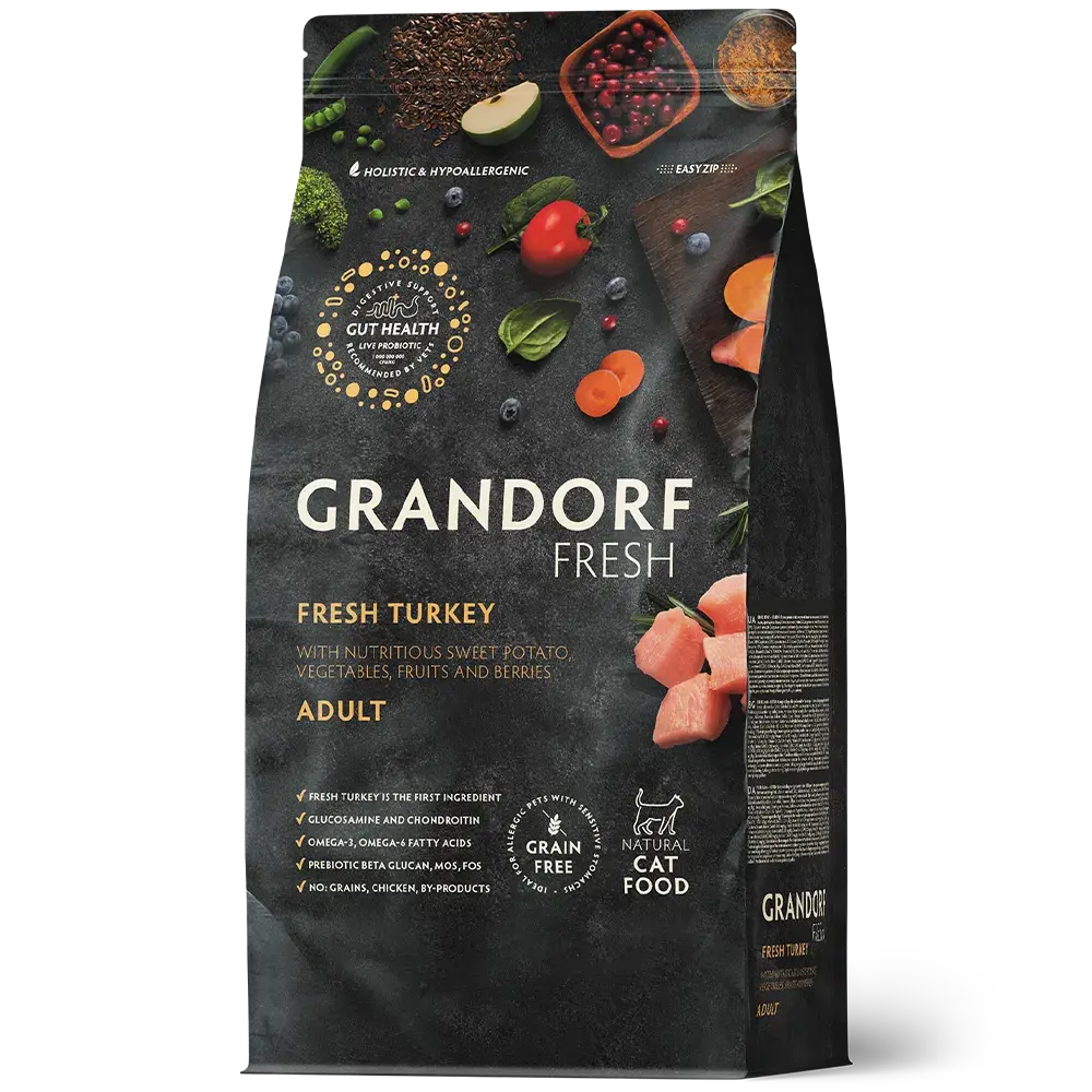 GDF CAT ADULT Turkey&Sweet Potato 400 г