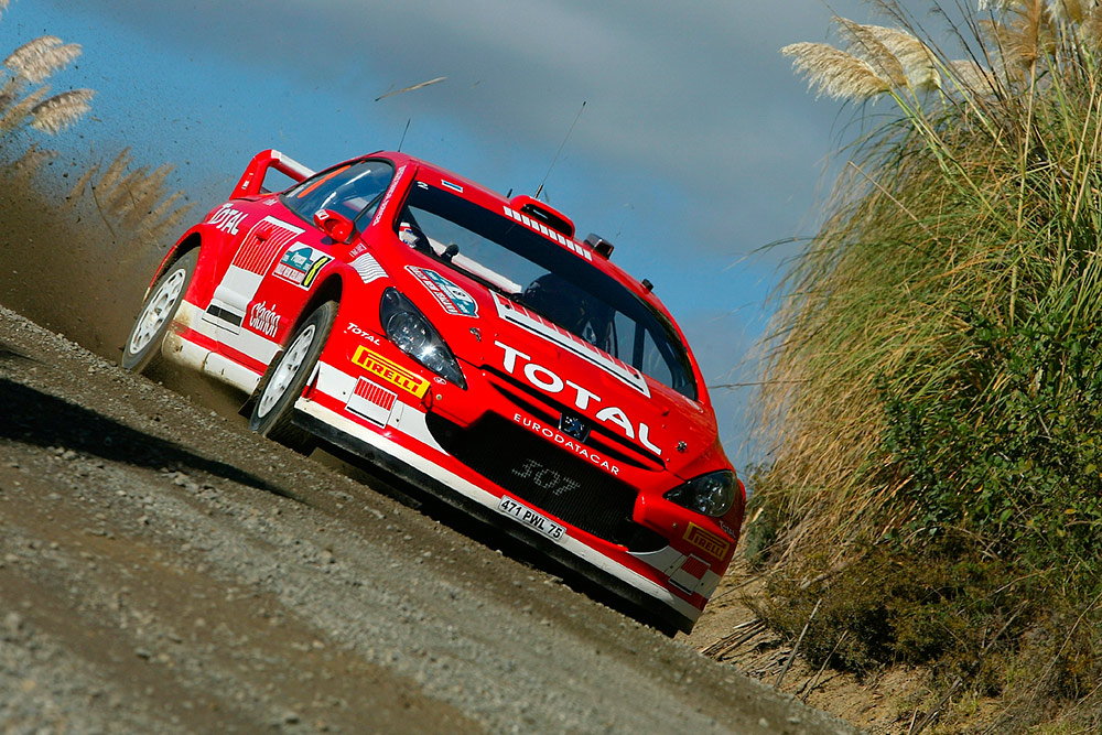 Маркко Мяртин и Майкл Парк, Peugeot 307 WRC (471 PWL 75), ралли Новая Зеландия 2005