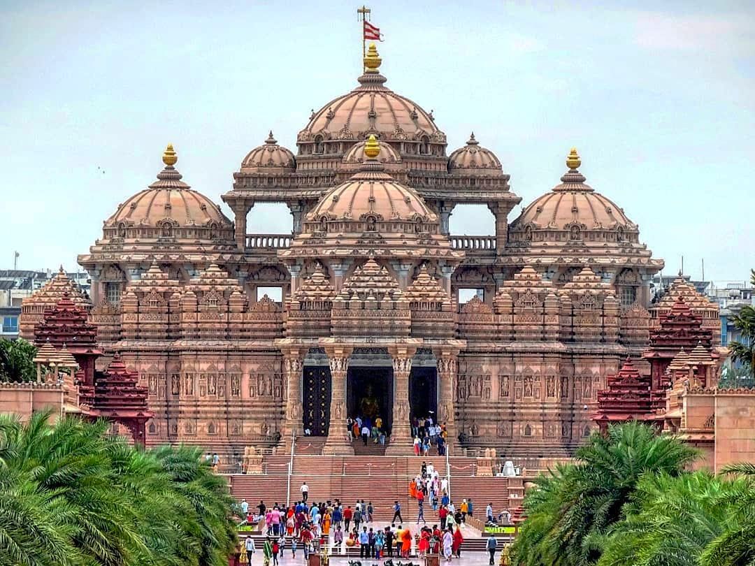 Акшардхам. Золотой треугольник Индии. Swaminarayan Akshardham. Культурный треугольник Индия.