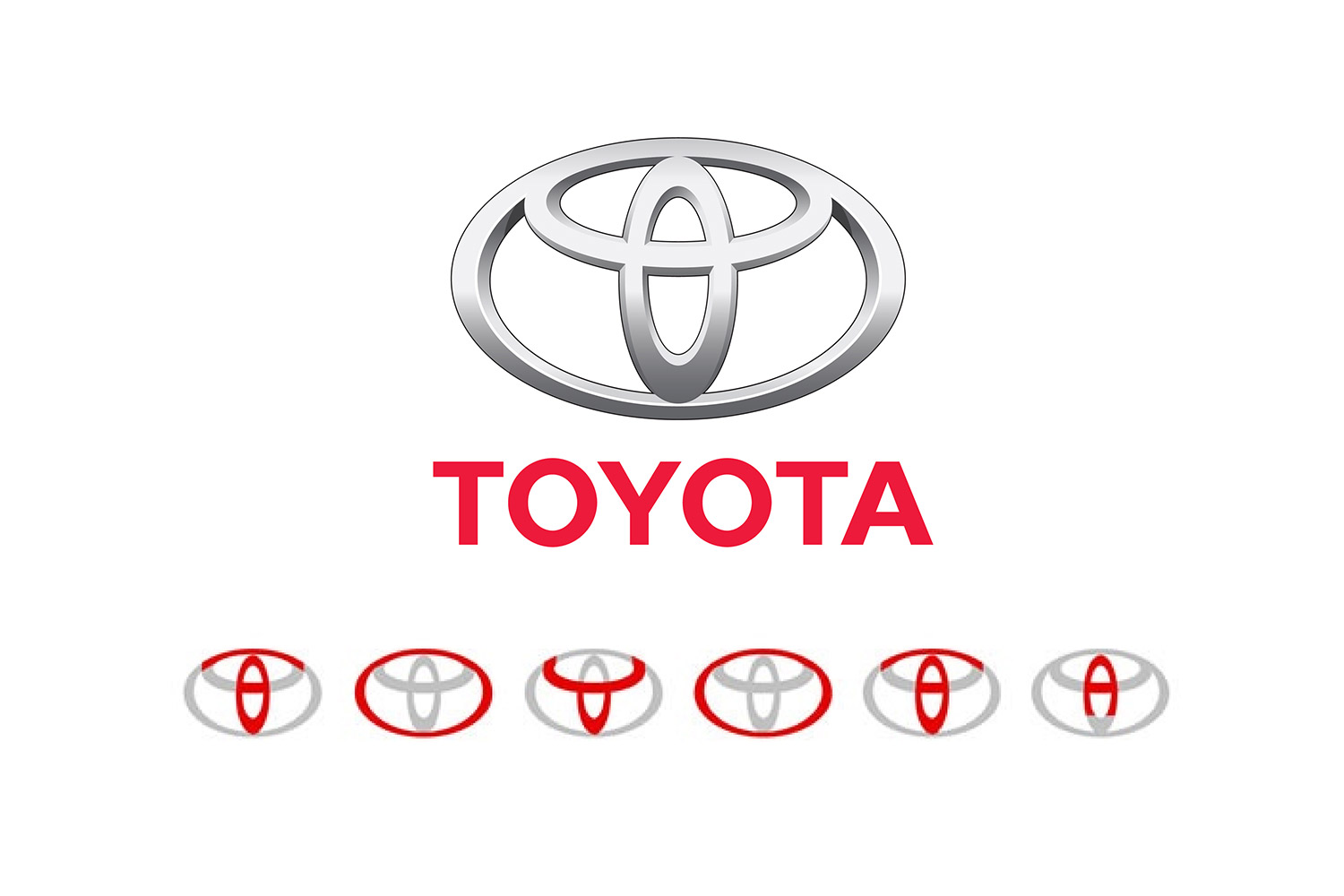 Логотип автомобилей марки Toyota