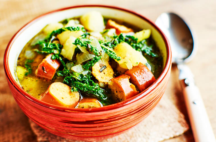 Зеленый суп (Caldo Verde)