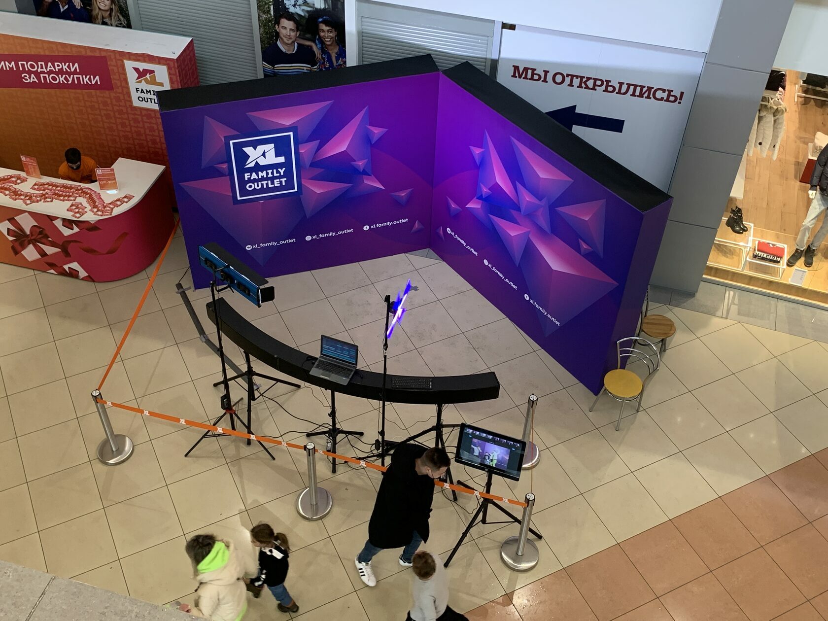 Bullet time вид сверху