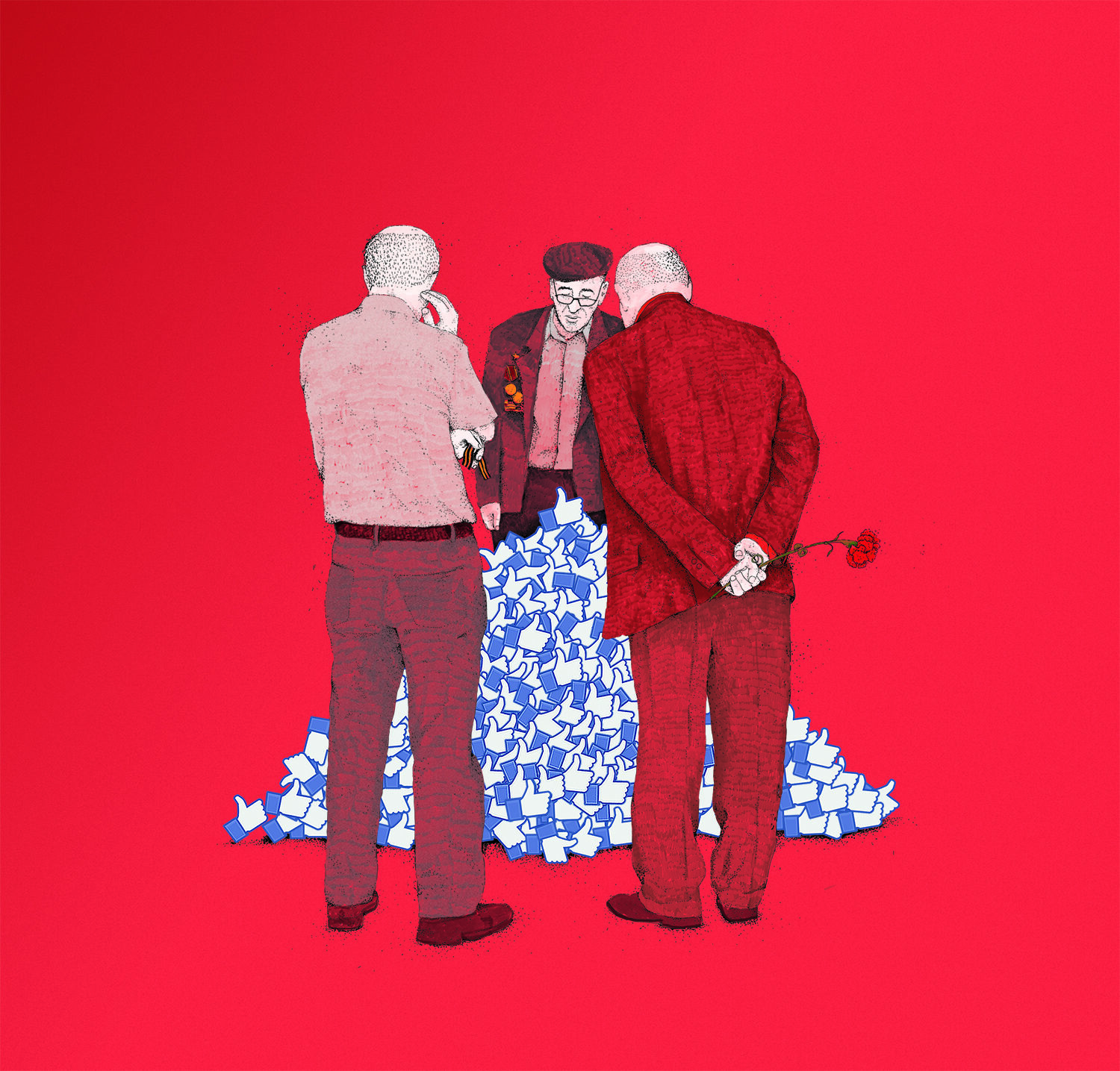 Likes illustration by Sasha Ardabiev