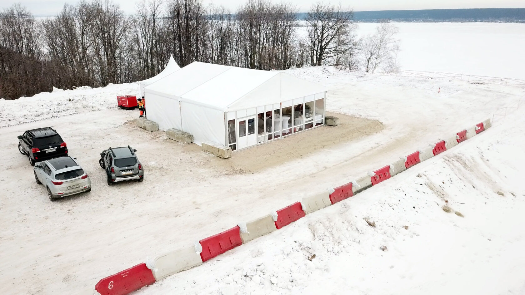 Полевое совещание на участке строительства участка М-12 в Казани, фото&nbsp;1