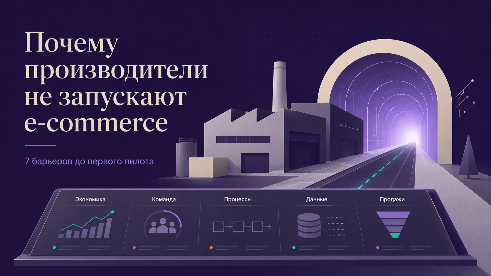 Производитель перед запуском e-commerce оценивает готовность бизнеса: экономика команда процессы и продажи
