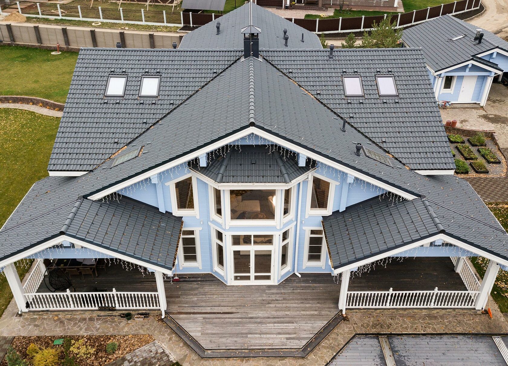 Мансардная крыша (212 фото)