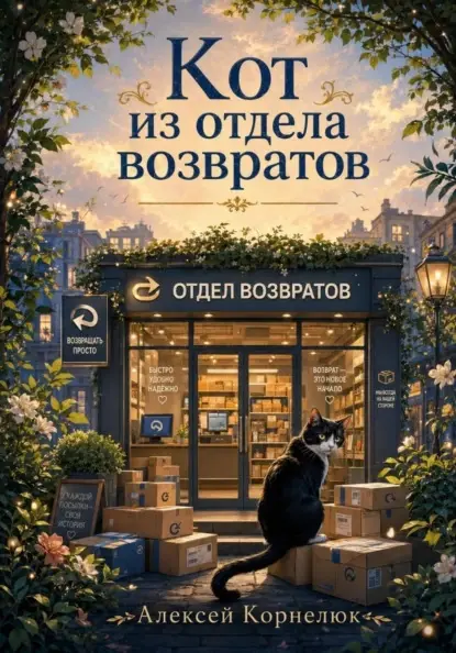 Кот из отдела возвратов — оригинальная обложка
