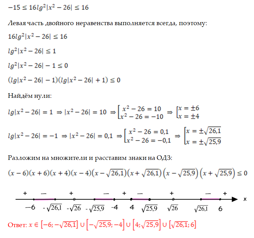 задача № 14, егэ профиль математика