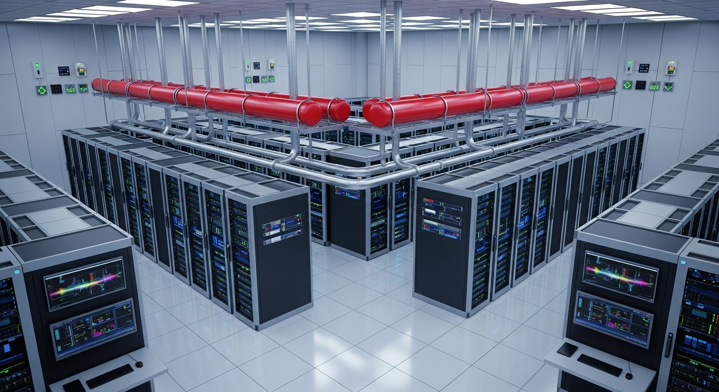 Сравнение газовых агентов (Novec 1230, FM-200, азот, хладон), аэрозоля и ТРВ для серверных. Нормативы СП 485, расчет объема ОВ и door fan test.