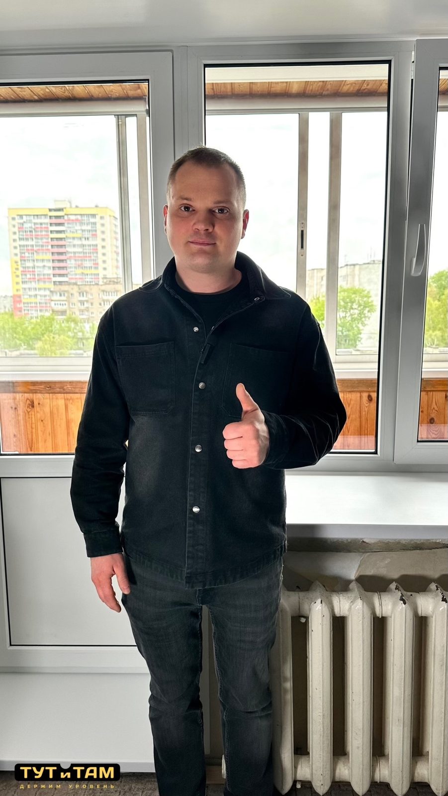 Окно и выход на балкон — фото с объекта