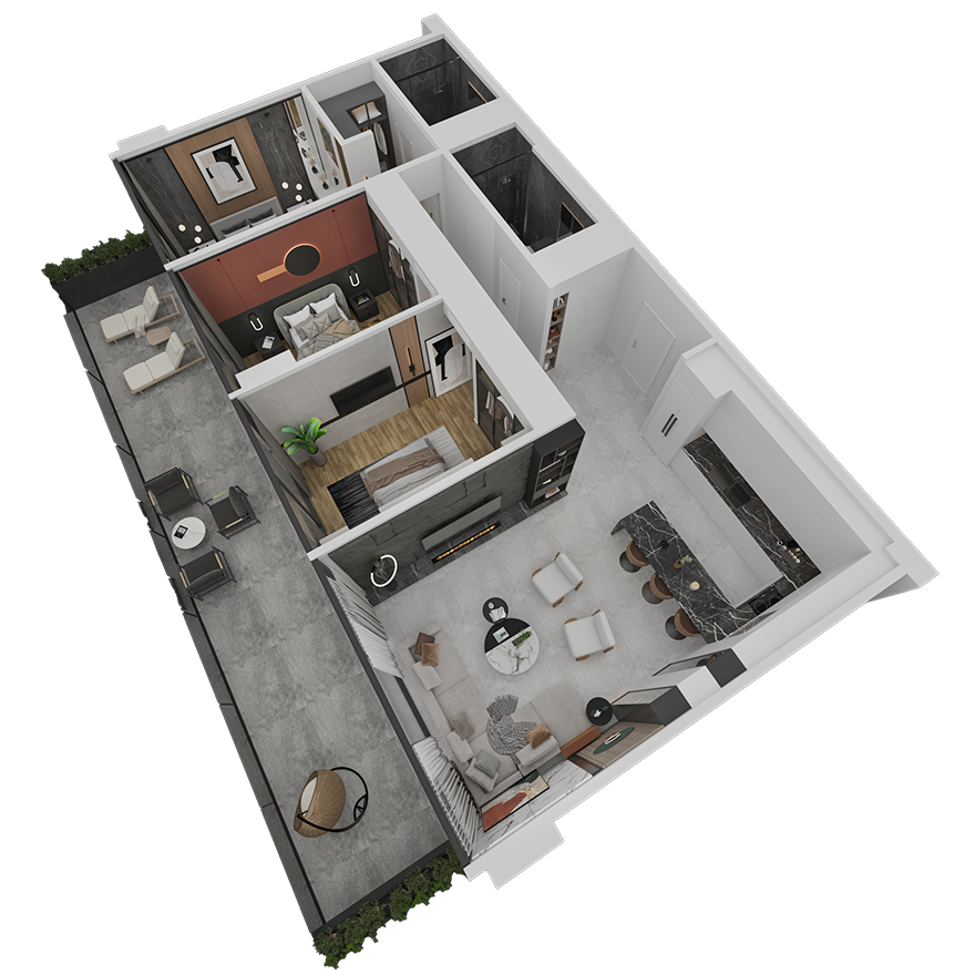 Grand Sapphire BLU studio