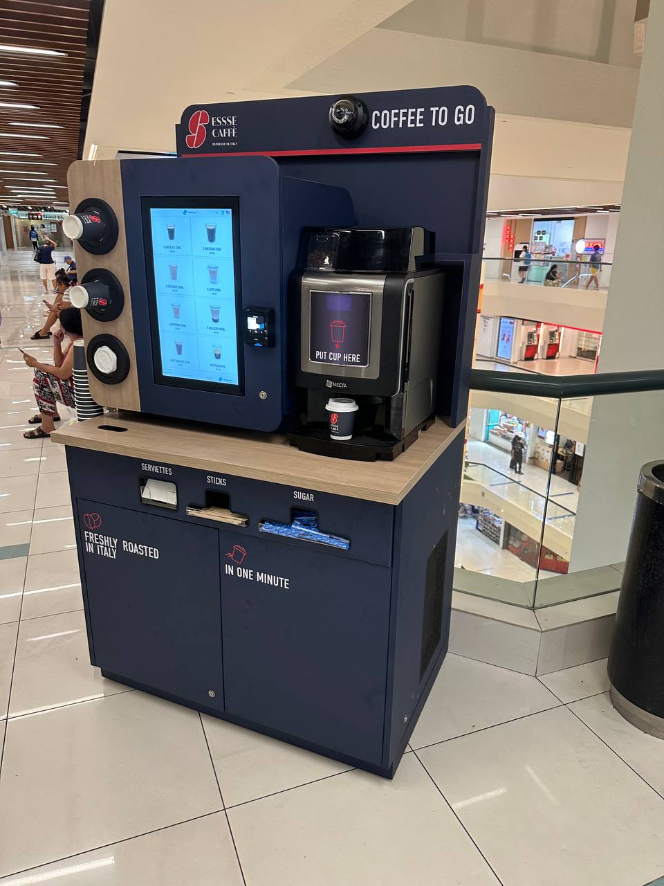 Кофейня i-Coffee в торговом центре