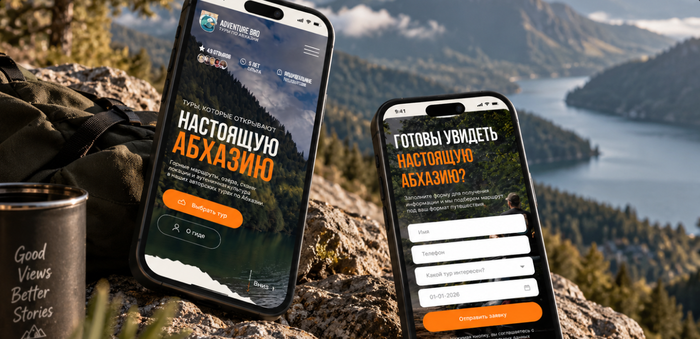 Adventure Bro: фрагмент сайта 2