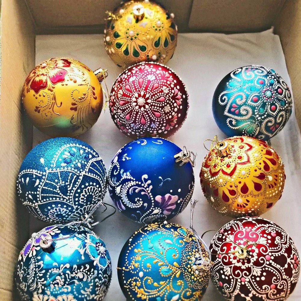 Шарик новогодний расписной. Расписываем шары. Расписные елочные шары. Распимные шарыновогодние. Расписные елочные шары.