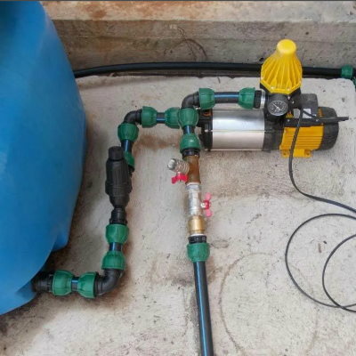  Монтаж насосного узла | Работы по автополиву 