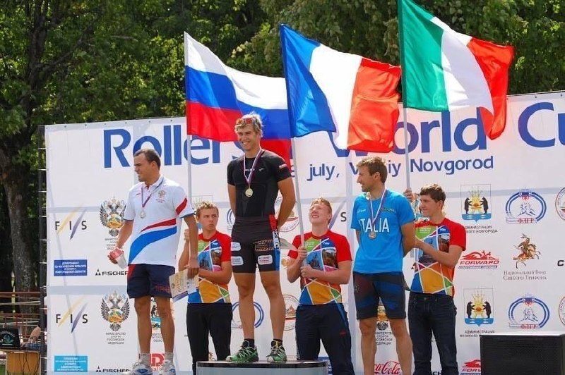 Пьедестал Roller Ski World Cup 2013, второе место