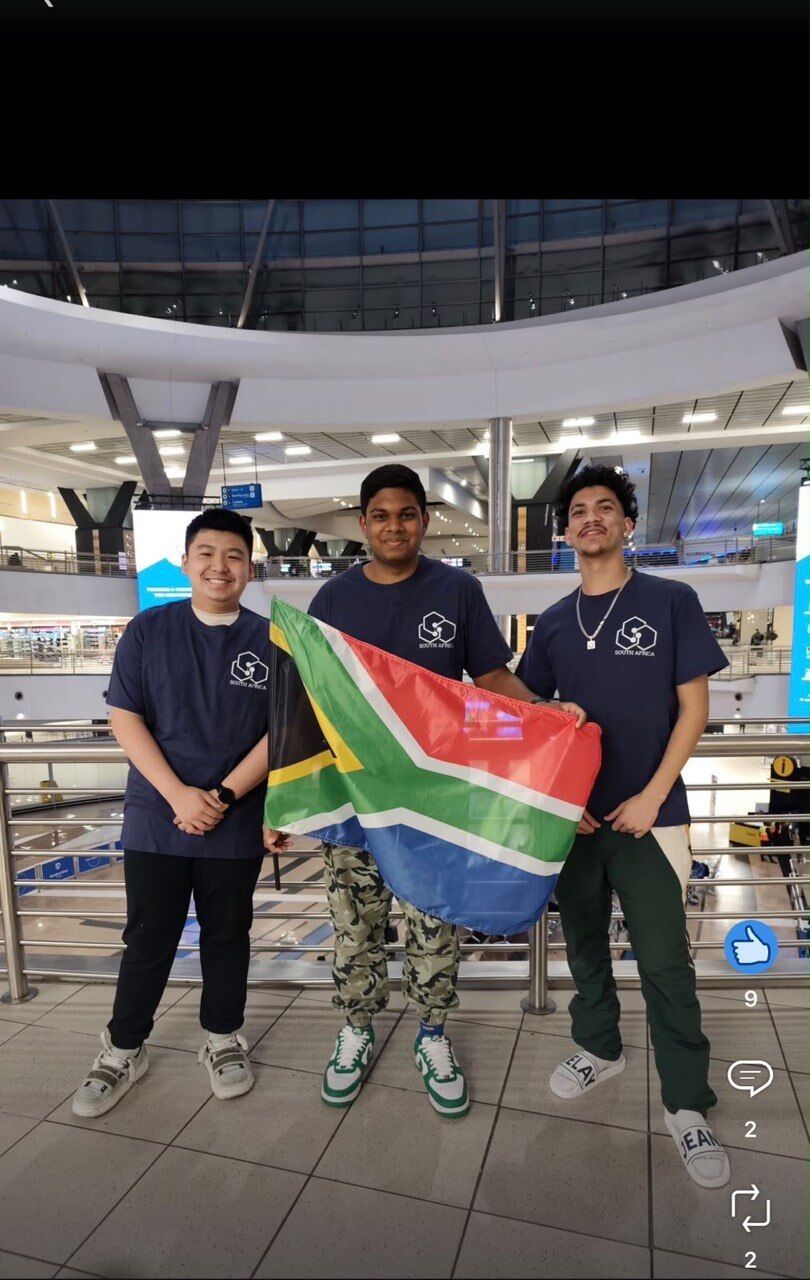 Algorithmics Cape Town students at the International AI Olympiad in Astana