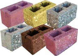 Стеновой блок цветной (доломитовый)