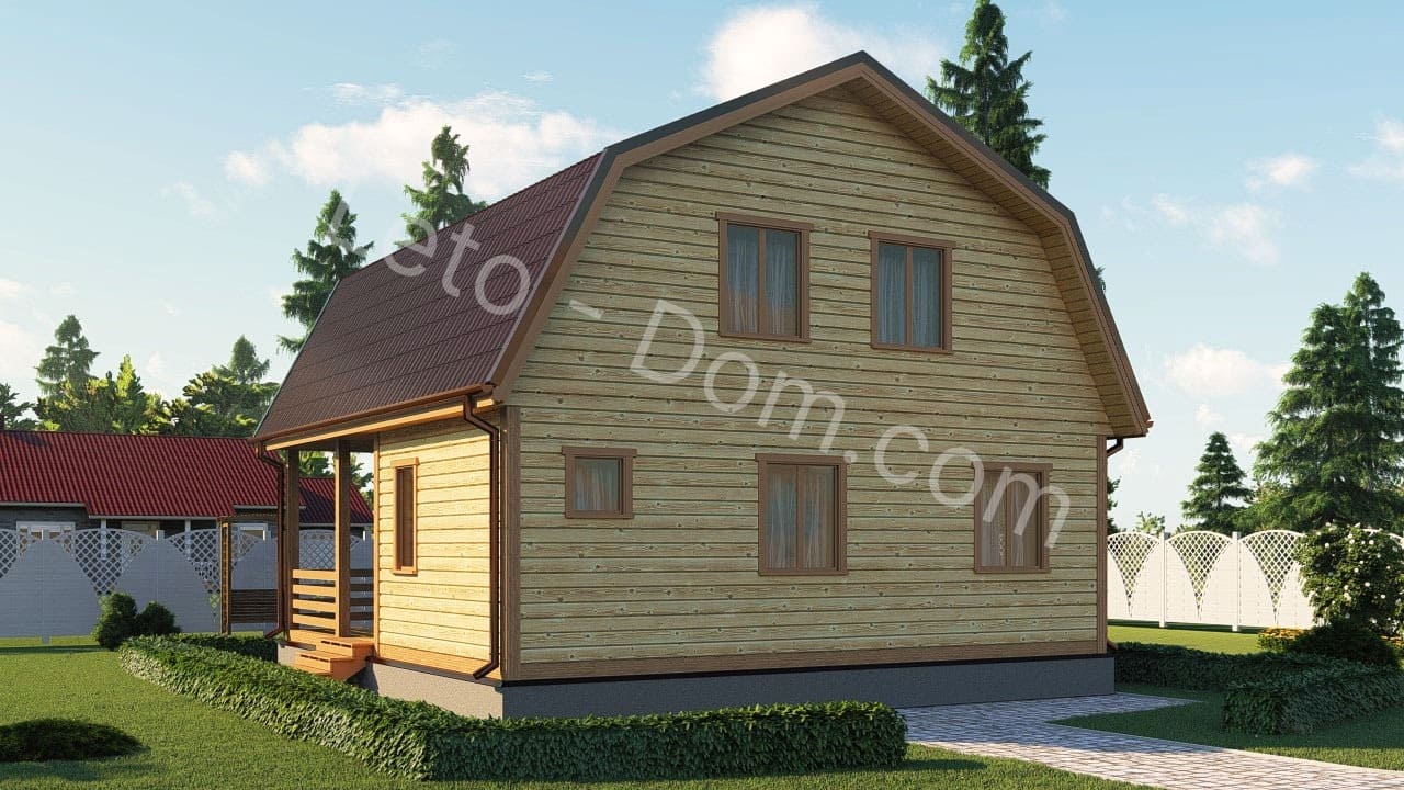 дом из бруса