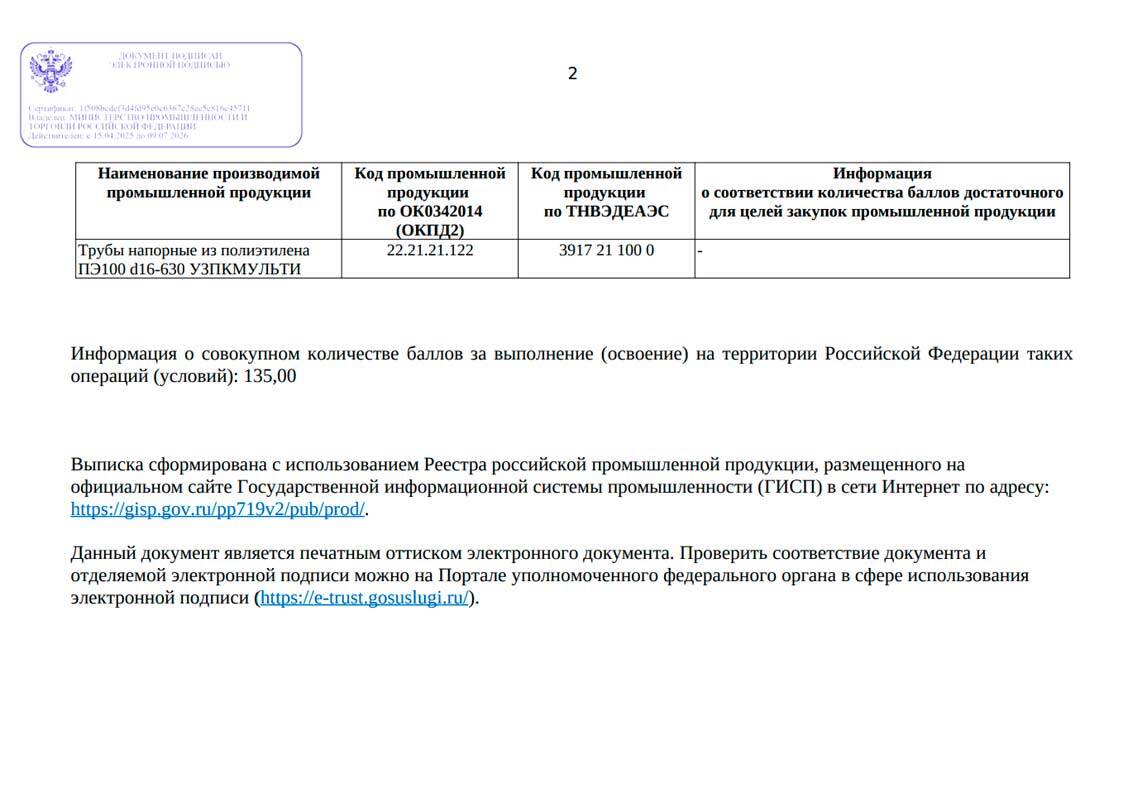 Выписка из реестра (страница 2)