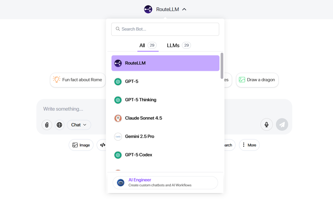 Тест-драйв ChatLLM от Abacus AI