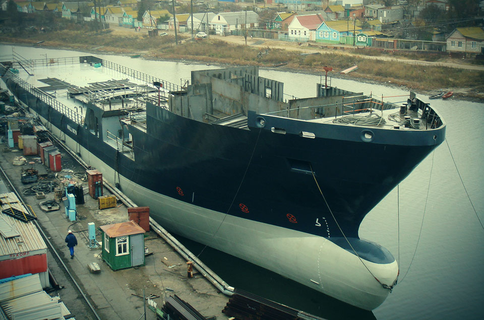  Транспортировка недостроенного морского судна-рефрижератора