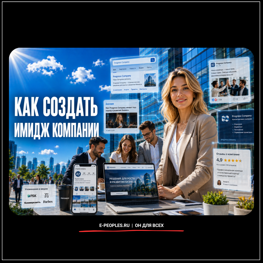 Как создать имидж компании