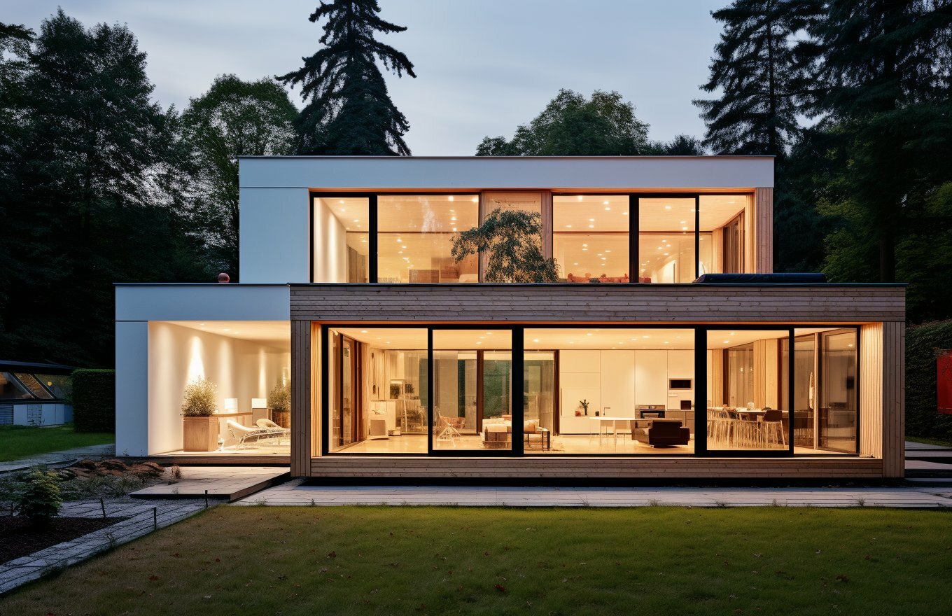 дома модерн