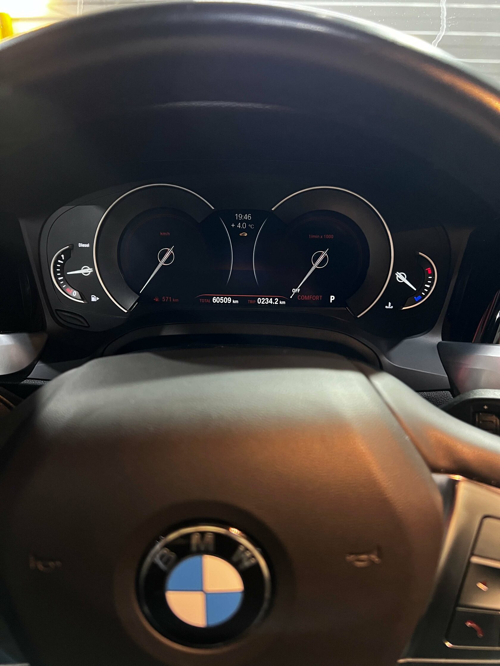 Пробег BMW 3 G20