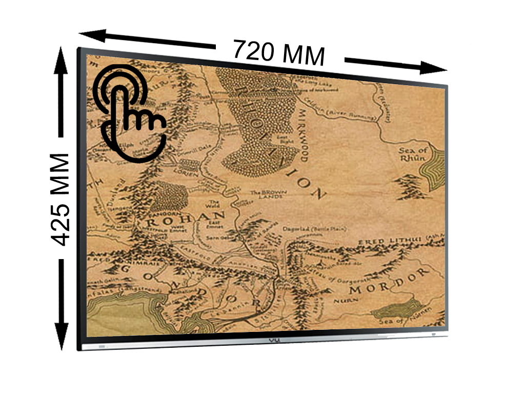 ORION 32"Slim Pcap (белый)