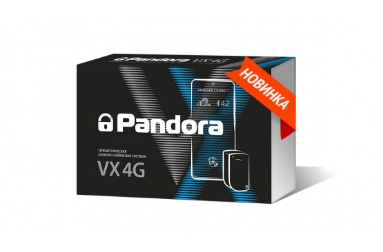 Пандора сигнализация vx 4g