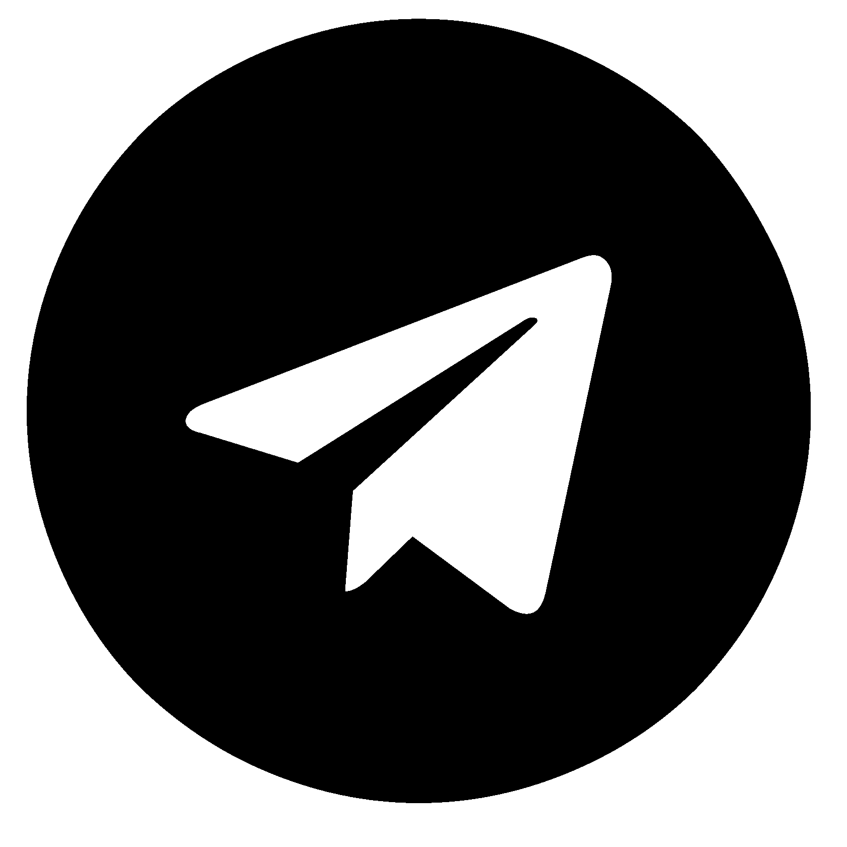 Telegram Logo Png White Download Graphic - IMAGESEE